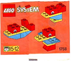 LEGO Basic 1758 Animals