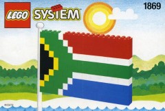 LEGO Basic 1869 South African Flag