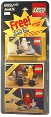 LEGO Космос (Space) 1977 Special Three-Set Space Pack