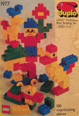 LEGO Duplo 1977 Pre-School Building Set (XL)