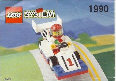 LEGO Городок (Town) 1990 Octan F1 Race Car