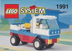 LEGO Городок (Town) 1991 Racing Pick-Up Truck