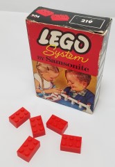 LEGO Samsonite 219 2 X 3 Bricks