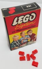 LEGO Samsonite 221 1 X 2 Bricks