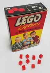 LEGO Samsonite 222 1 x 1 Bricks