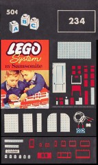 LEGO Samsonite 234 Lettered Bricks