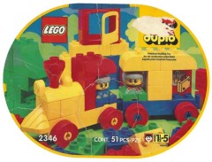 LEGO Duplo 2346 Train Oval Suitcase