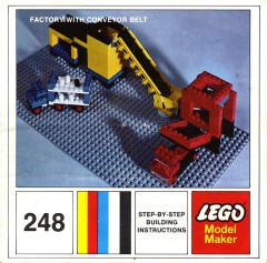 LEGO Samsonite 248 Factory with Conveyor Belt