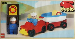 LEGO Duplo 2626 Car and Boat Vacation Trailer