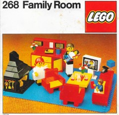 LEGO Homemaker 268 Family Room