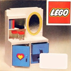 LEGO Homemaker 272 Dressing Table with Mirror