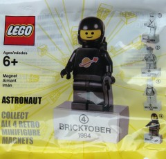 LEGO Gear 2856226 Classic black spaceman