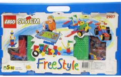 LEGO Freestyle 2907 Play Desk Set, Blue