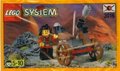LEGO Castle 3016 Master and Heavy Gun