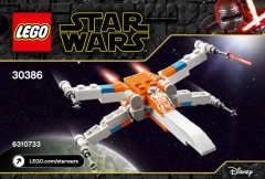 LEGO Звездные Войны (Star Wars) 30386 Poe Dameron's X-wing Fighter
