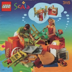 LEGO Scala 3115 Kitchen