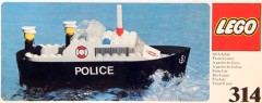LEGO LEGOLAND 314 Police Launch