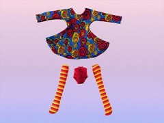 LEGO Scala 3140 Dancing Circle Dress for Girls