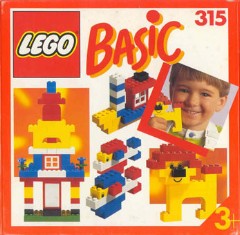 LEGO Basic 315 Basic Building Set, 3+