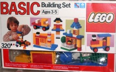LEGO Basic 320 Basic Building Set, 3+