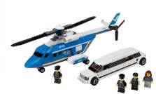 LEGO City 3222 Helicopter and Limousine
