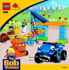 LEGO Дупло (Duplo) 3299 Scrambler and Dizzy at Bob's Workshop