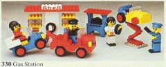 LEGO Building Set with People 330 Gas Station