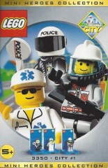 LEGO Town 3350 Three Minifig Pack - City #1