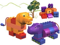 LEGO Explore 3514 Rhino and Lion