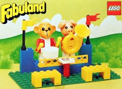 LEGO Fabuland 3631 The Fabuland Big Band Peter Pig and Gabriel Gorilla