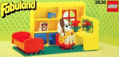 LEGO Fabuland 3636 Lucy Lamb's Bedroom