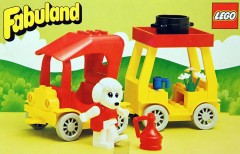 LEGO Fabuland 3641 Car and Camper