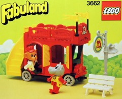 LEGO Fabuland 3662 Double-Decker Bus