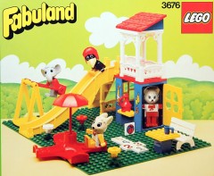LEGO Fabuland 3676 Cathy Cat's Fun Park