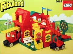 LEGO Fabuland 3682 Fire Station