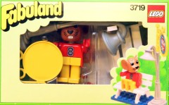 LEGO Fabuland 3719 Bus Stop with Maximilian Mouse