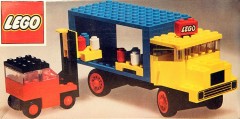 LEGO LEGOLAND 381 Lorry and Fork Lift Truck