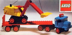 LEGO LEGOLAND 383 Truck with Excavator