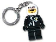 LEGO Gear 3952 Police Officer Key Chain