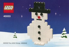 LEGO Seasonal 40003 Snowman