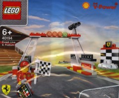 LEGO Promotional 40194 Finish Line & Podium