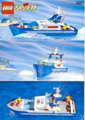 LEGO Boats 4022 C26 Sea Cutter