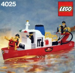 LEGO Boats 4025 Fire Boat