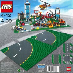 LEGO Town 4109 Road Plates, Curved