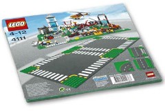LEGO Городок (Town) 4111 Road Plates, Cross