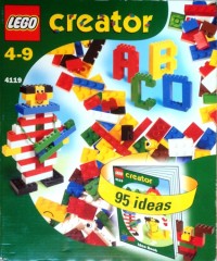 LEGO Creator 4119 Regular and Transparent Bricks