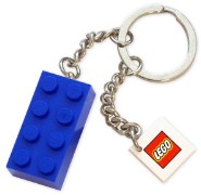 LEGO Gear 4202580 LEGO Blue Brick Key Chain