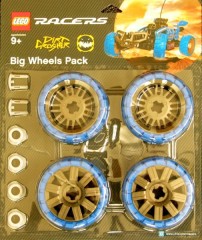 LEGO Гонщики (Racers) 4286024 Dirt Crusher Big Wheels Pack