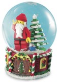 LEGO Gear 4287988 Santa Mini-Figure Snow Globe