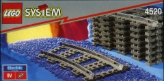 LEGO Поезда (Trains) 4520 Curved Rails